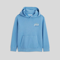 MONOPRIX LIGHT BLUE GOOD VIBES HOODIE