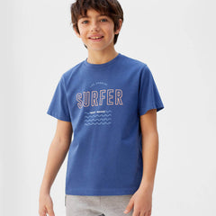 MANGO SURFER PRINTED COTTON-BLEND T-SHIRT