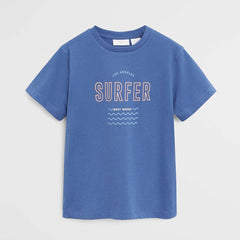 MANGO SURFER PRINTED COTTON-BLEND T-SHIRT