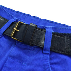 BRANDED BOY T-SHIRT AND PANT WITH DENIM VEST AND HAT