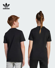 ADIDAS BLACK UNISEX ESSENTIALS T-SHIRT