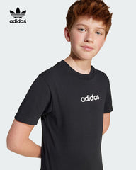 ADIDAS BLACK UNISEX ESSENTIALS T-SHIRT