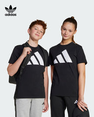 ADIDAS BLACK UNISEX ESSENTIALS T-SHIRT