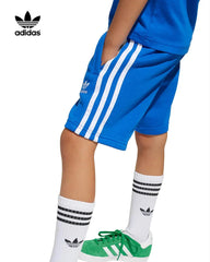 ADIDAS BLUE KIDS SHORTS TEE SET