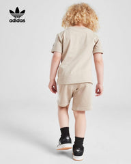 ADIDAS ORIGINALS INFANTS T-SHIRT WITH SHORT SET