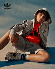 ADIDAS RED UNISEX ESSENTIALS T-SHIRT