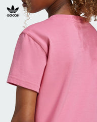 ADIDAS ROSE TONE ADICOLOR TREFOIL T-SHIRT
