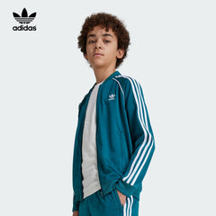ADIDAS TEAL GREEN TRACK JACKET IY7452