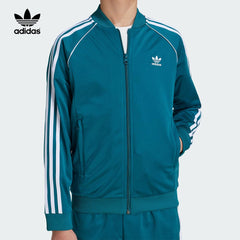 ADIDAS TEAL GREEN TRACK JACKET IY7452