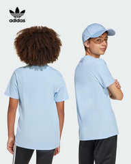 ADIDAS UNISEX GLOW BLUE REMERA ESSENTIALS T-SHIRT