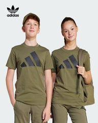 ADIDAS UNISEX OLIVE ESSENTIALS T-SHIRT