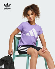 ADIDAS VIOLET FUSION ESSENTIALS T-SHIRT