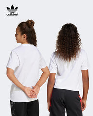 ADIDAS WHITE RED CAMO LOGO T-SHIRT