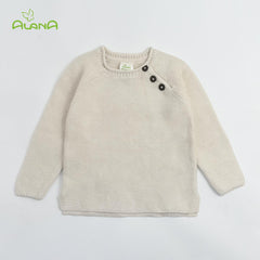 ALANA OFF WHITE KIDS FINE KNIT SWEATER