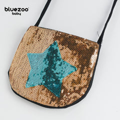 BLUEZOO GOLDEN STAR SEQUINED MINI PURSE