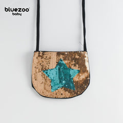 BLUEZOO GOLDEN STAR SEQUINED MINI PURSE