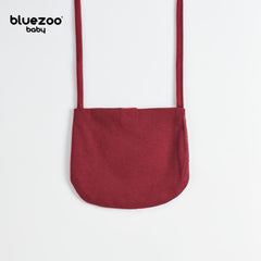 BLUEZOO RED ZEBRA SEQUINED MINI PURSE