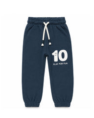 BOYS NAVY PLAY FOR FUN SWEATSHIRT WITH JOGGER SET