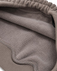 BOYS TAUPE GREY KEEP MOVING PRINT SWEATSHIRT & JOGGER SET