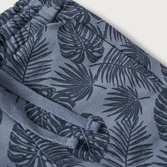 MANGO BLUE TROPICAL PRINT BERMUDA SHORTS