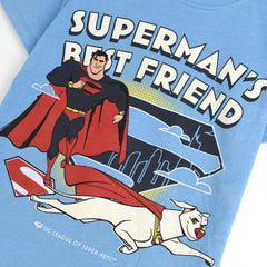PEPCO BLUE SUPEMAN'S BEST FRIEND T-SHIRT