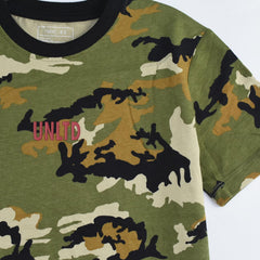 BRANDED CAMOUFLAGE BOYS T-SHIRT