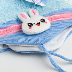 BRANDED KIDS BLUE WARM RABBIT CAP