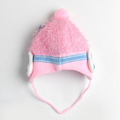 BRANDED KIDS PINK WARM RABBIT CAP