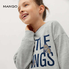 MANGO LITTLE THINGS PRINTED SWEATSHIRT