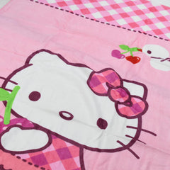 BRANDED PINK HELLO KITTY PRINTED TOWEL