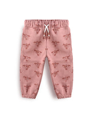 BRANDED PINK LOBSTER PRINTED TROUSER