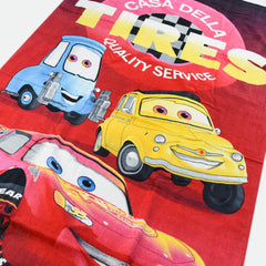 BRANDED RED CARS PRINTED TOWEL