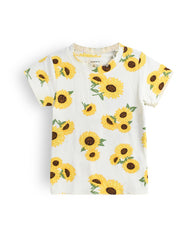 BRANDED SUNFLOWER RIBBED TOP