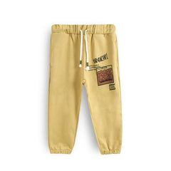 BRANDED YELLOW POSITIVE & HAPPY TROUSER