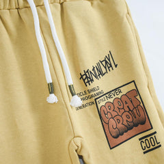BRANDED YELLOW POSITIVE & HAPPY TROUSER