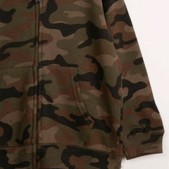 C&A ARMY CAMOUFLAGE ZIPPER HOODIE 1007025