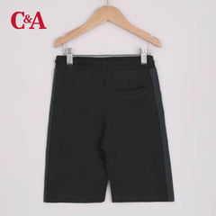 C&A BABY CLUB BLACK BERMUDA WITH SIDE BANDS