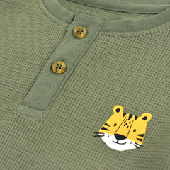 C&A BABY CLUB DARK GREEN TIGER T-SHIRT