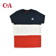C&A BABY CLUB SHIP TRICOLOR T-SHIRT