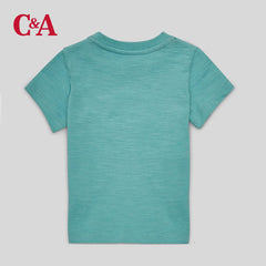 C&A BABYCLUB GREEN BEARS PRINTED TSHIRT