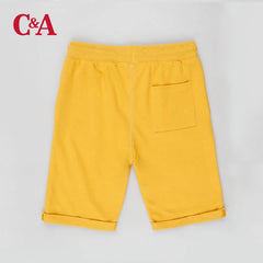 C&A BABYCLUB YELLOW SHORTS FOR BOYS
