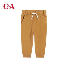 C&A BROWN FLEECE JOGGER TROUSER