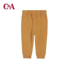 C&A BROWN FLEECE JOGGER TROUSER