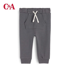 C&A CHARCOAL JOGGER TROUSER 25