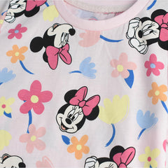C&A DISNEY PINK MICKEY MOUSE T-SHIRT