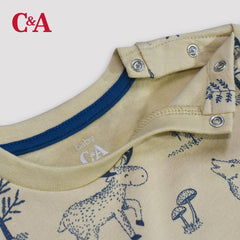 C&A FOAN ANIMALS PRINTED SWEATSHIRT