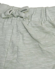 C&A GIRLS GREEN COTTON SHORTS