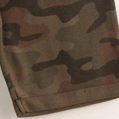 C&A GREEN CAMOUFLAGE BEMUDA SHORT