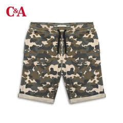 C&A GREEN CAMOUFLAGE BOYS SHORTS