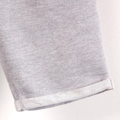 C&A LIGHT GREY MIX SHORT WITH DRAWSTINGS